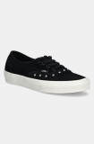 Vans tenisi din piele intoarsa Authentic culoarea negru, VN000CRQBLK1