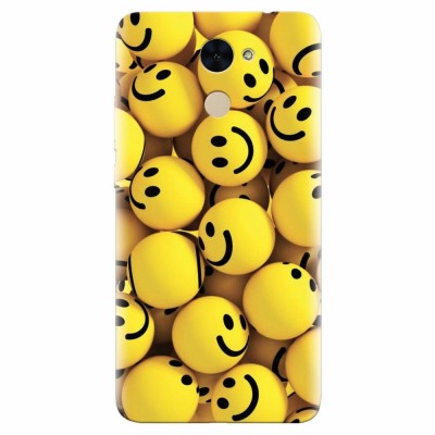 Husa silicon pentru Huawei Enjoy 7 Plus, Smiles 002 foto