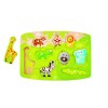 Puzzle din lemn cu butoni - Animale din Jungla, Hape