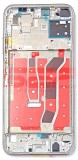 Carcasa Mijloc Argintie cu Butoane Laterale Huawei P40 Lite, Bulk
