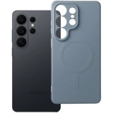 Husa MagSafe pentru Samsung Galaxy S26 Ultra S948, OEM, Silicone Mag, Albastra