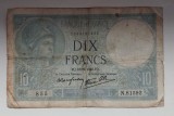 Bancnota Franța - 10 Francs 12-12-1940