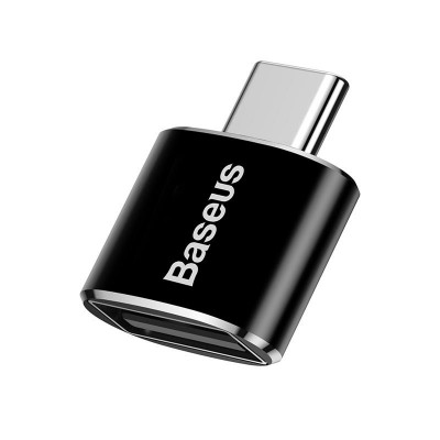 Adaptor OTG USB - Tip C (Negru) Baseus foto
