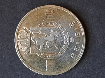 100 Franci 1948, Belgia - A 4020 foto
