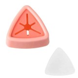Suport Autoadeziv pentru Prosoape, Plastic, Tip Agatatoare, Impermeabil, Sistem Push Free, Montaj pe Perete, 5 x 2.3 cm, Roz