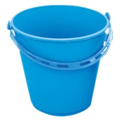 Galeata din cauciuc albastra, 6 L