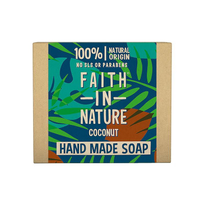 Sapun Natural Solid cu Cocos 100 grame Faith In Nature foto