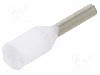 Terminal cu compresie, cablu 0.5mm2, cositorit, TE Connectivity - 966067-1