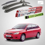 Cumpara ieftin Ștergătoare Kia Rio I DC Estate Kombi 2002-2005 | Set Față și Spate Flat &ndash; TeamCar&reg;