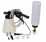 Aparat Aerisire/Schimb Lichid Frana, 0.75L, 6-8 Bar + 4 Adaptoare 21-41mm, KD1457/FR6072, Pneumatic, Profesionist