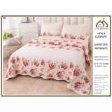 Cumpara ieftin Set Cuvertura Catifea Pat Dublu 3 Piese - PIT145