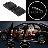 Set 2 Lampi Proiectoare LED Logo Universale Jaguar - Montaj Usor fara Fire, Iluminare Portiera