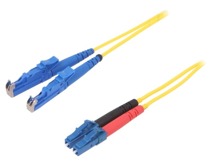 Cablu Patch Cord Fibră Optică LC/UPC 1m
