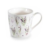 Cana portelan Lavanda &Oslash; 9,5 cm x 9 H, 350 ml