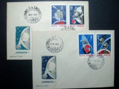 Cosmonautica, FDC, L.P. 632, 1966 foto