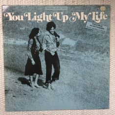 you light up my life 1981 movie soundtrack disc vinyl lp muzica pop arista VG