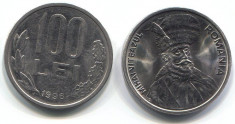 Moneda 100 lei 1996 foto
