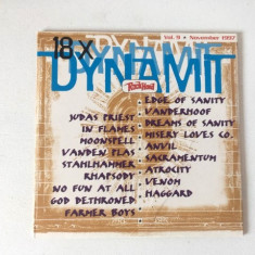 *CD muzica hard rock: 18x Dynamit, vol 9, November 1997 (Judas Priest, Venom...)