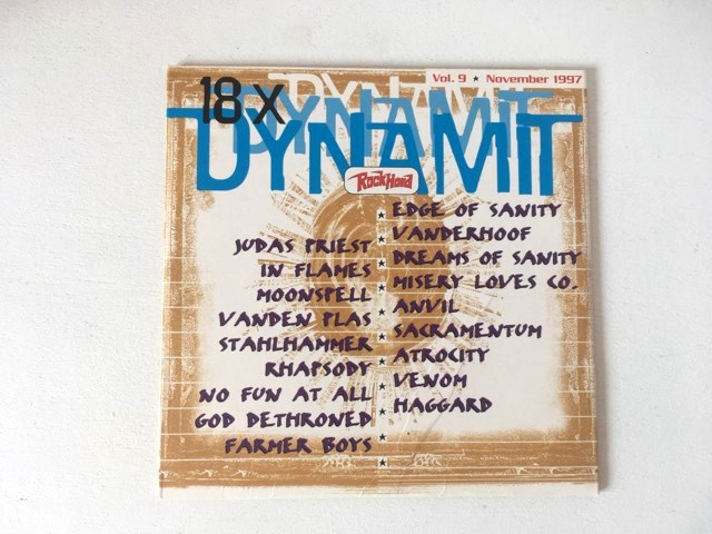 *CD muzica hard rock: 18x Dynamit, vol 9, November 1997 (Judas Priest, Venom...)