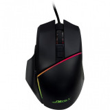 Mouse gaming NitroX GT-100 iluminare RGB negru, Inter-tech