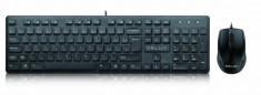 KIT TASTATURA + MOUSE DELUX KA150U foto