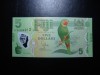 FIJI 5 Dolari, Bancnota Straine Oceania, UNC