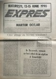 Cumpara ieftin Revista Expres Nr 22 Iunie 1990 Almanah Carti Bibliofilie Romana 42x30cm Coperti Brosate Stare Buna