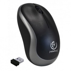 Mouse wireless optic Rebeltec METEOR silver 1000 dpi foto