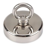 Magnet neodim oală D 80 mm c&acirc;rlig inelar - fishing / pescuit 250 KG Strong