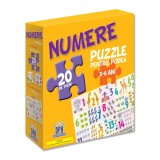 Cumpara ieftin Numerele - Puzzle Podea 50X70 + Afis 50X70, - Editura DPH