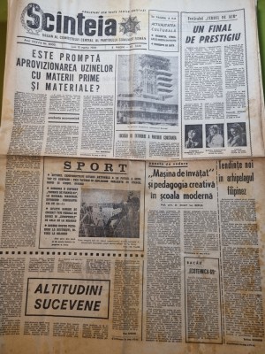 scanteia 10 martie 1969-festivalul cerbul de aur,un festival de prestigiu foto