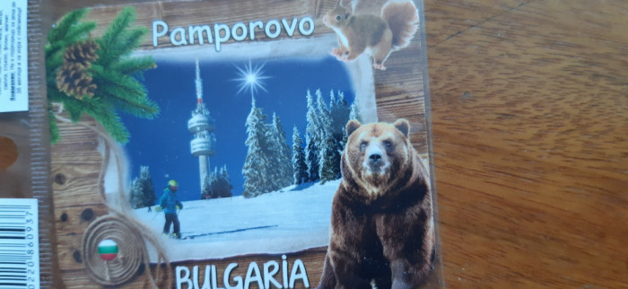 XG Magnet frigider - tematica turism -Bulgaria - Pamparovo