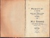C8752N Raportul al XLI-lea despre gimnasiul superior fundațional din Năsăud pentru anul școlastic 1903/1904 publicat de Ioan Ghetie
