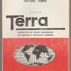 Societatea de Stiinte geografice - Terra - nr. 2 aprilie-iunie 1986