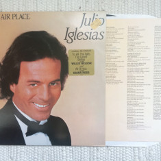 Julio Iglesias 1100 Bel Air Place disc vinyl lp muzica pop CBS holland 1984 VG+