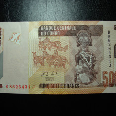 CONGO 5000 FRANCS 2013 UNC