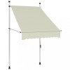Gossi copertina retractabila manual, crem, 100 cm