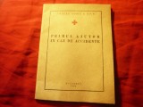 Crucea Rosie a RPR - Primul ajutor in caz de accidente 1952 , 33 pag