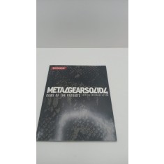 Metal Gear Solid 4 - PS3 Booklet