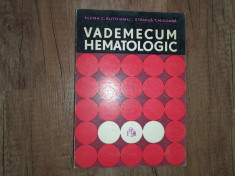 Vademecum hematologic - Elena C. Butoianu, 1973 foto