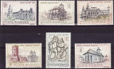C10 - Romania 1968 - Monumente istorice 6v.neuzat,perfecta stare, Nestampilat