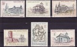 C10 - Romania 1968 - Monumente istorice 6v.neuzat,perfecta stare, Nestampilat