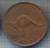 AX 912 MONEDA- AUSTRALIA - 1 PENNY -ANUL 1952 -STAREA CARE SE VEDE