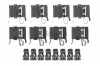 Set accesorii, placute frana TOYOTA URBAN CRUISER (NSP1, NLP1, ZSP1, NCP11) (2007 - 2016) BOSCH 1 987 474 468