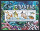 Sao Tome și Principe 2015 - Pesti Piranya, Bloc, MNH