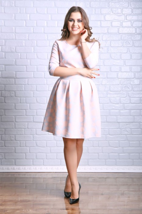 Rochie Eleganta Helen Roze - 46Marimea