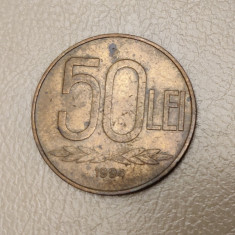 România - 50 Lei (1994) monedă s006