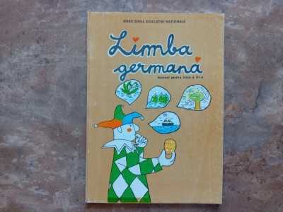Limba Germana - Manual clasa a III-a, 1998 foto