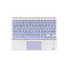 Tastatura cu touchpad BT mini alb+albastru