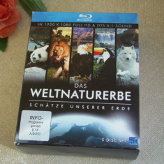 World Natural Heritage (5 Blu-Ray-uri) - Engleza / Germana